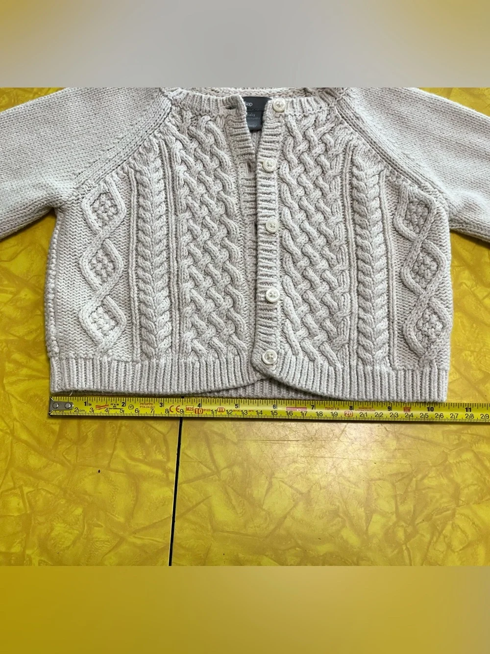 BabyGap Cable Knitted Gender Neutral Sweater 12-18 months